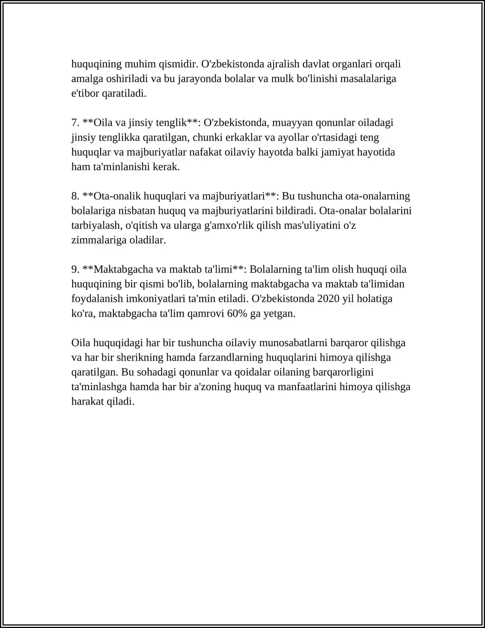 OILA HUQUQINING PREDMETI VA METODI 4