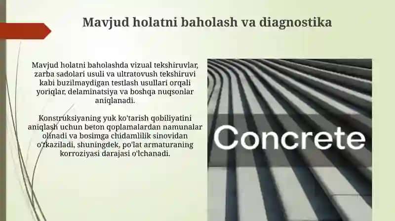 Temir-beton va tosh konstruksiyalarni kuchaytirishni loyihalash 4
