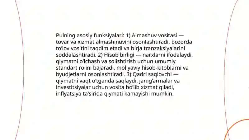 Pul nazariyasi 4