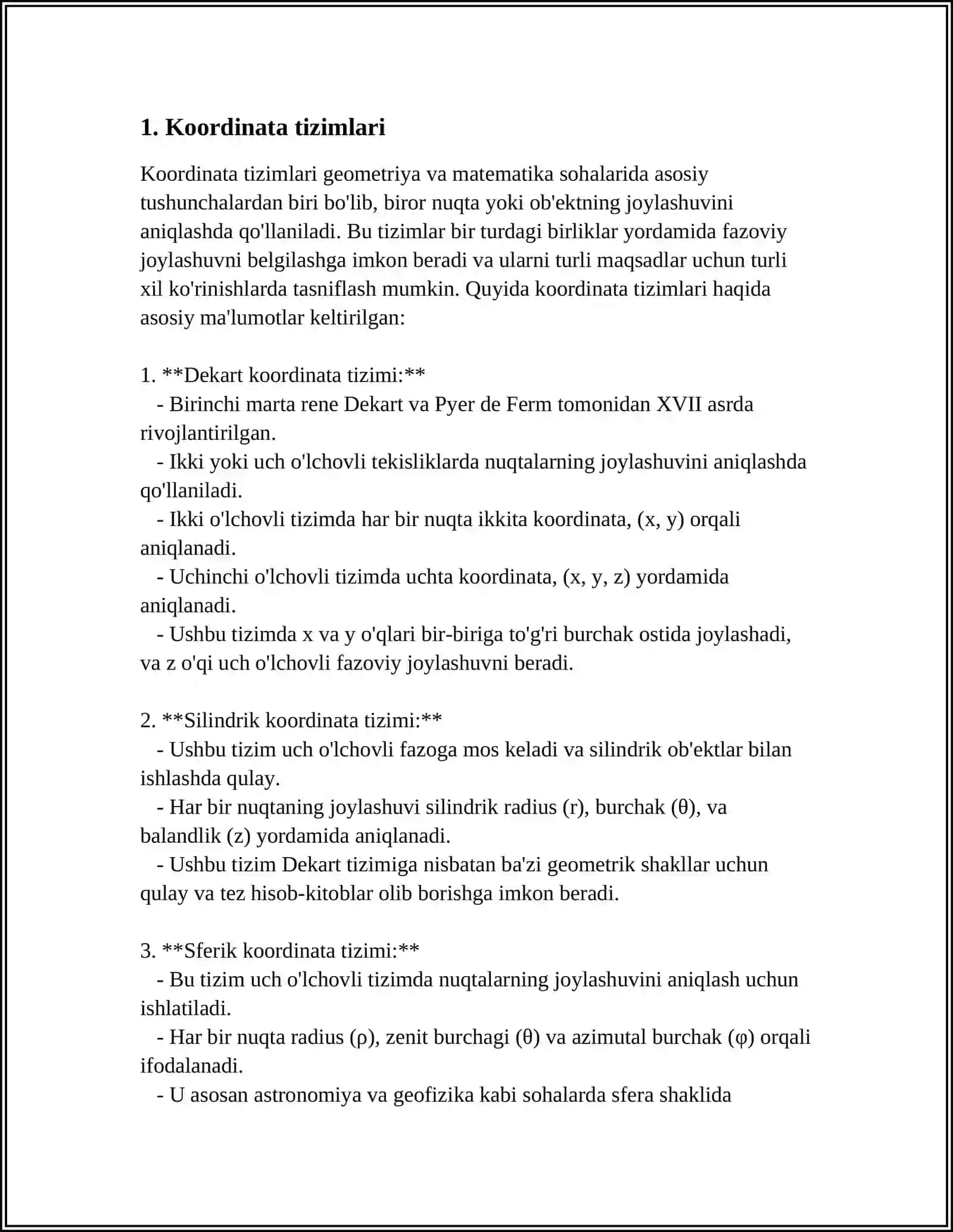 BAZI MUHIM TAQSIMOTLAR PARAMETRLARI UCHUN NUQTAVIY BAHOLAR 4