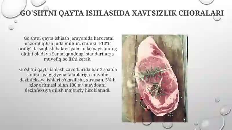 Sut va go'sht mahsulotlarini qayta ishlash texnologiyalari 4