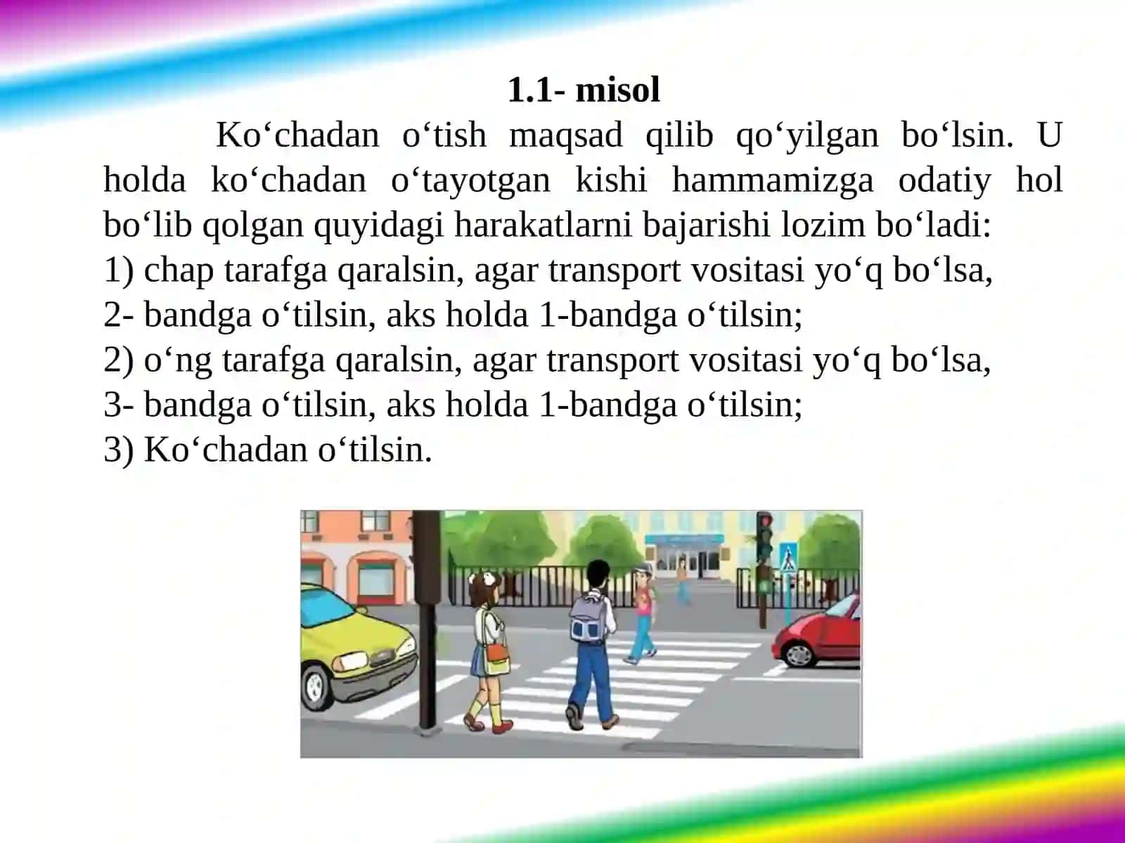 Algoritmlash asoslari. Algoritmning turlari va xossalari 4