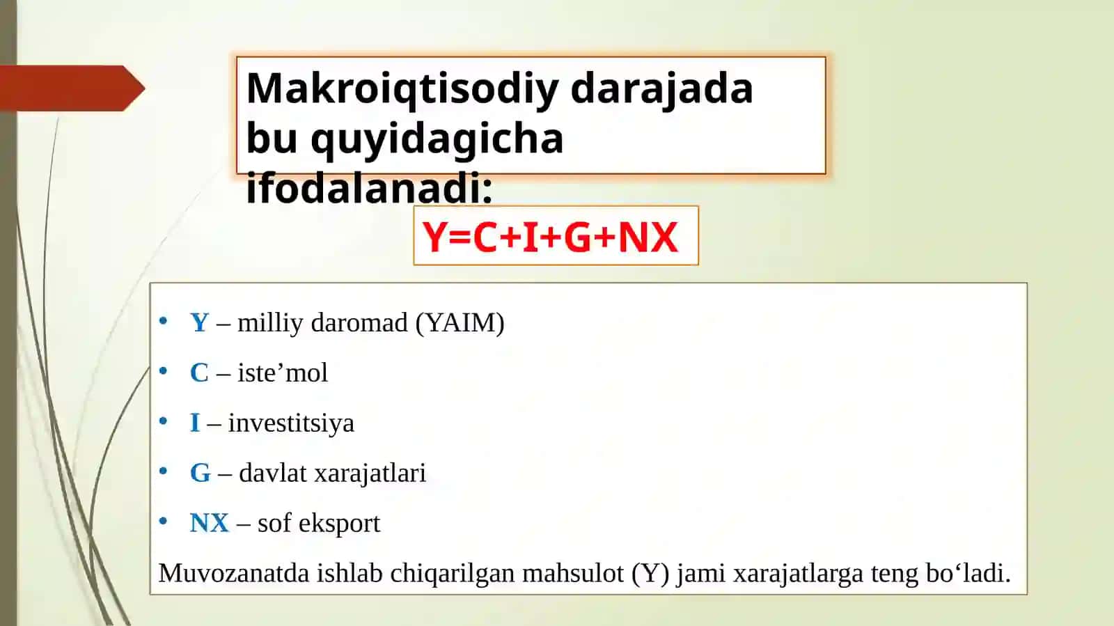 Iqtisodiy muvozanatning mazmuni va tarkibiy tuzulishi 4