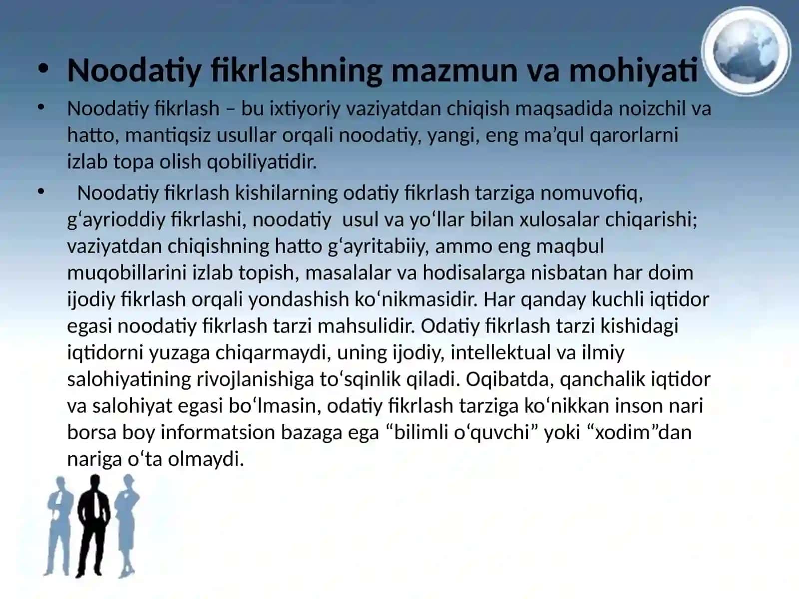 Kreativ fikrlash 4