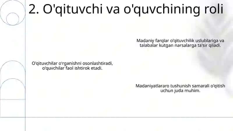 Til o'rgatishda madaniyatlararo omillar 4