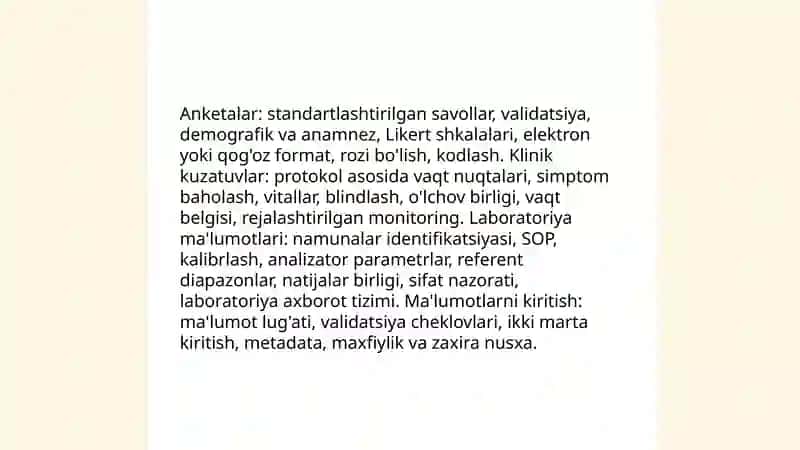 Tibbiy biologik masalani yechish 4