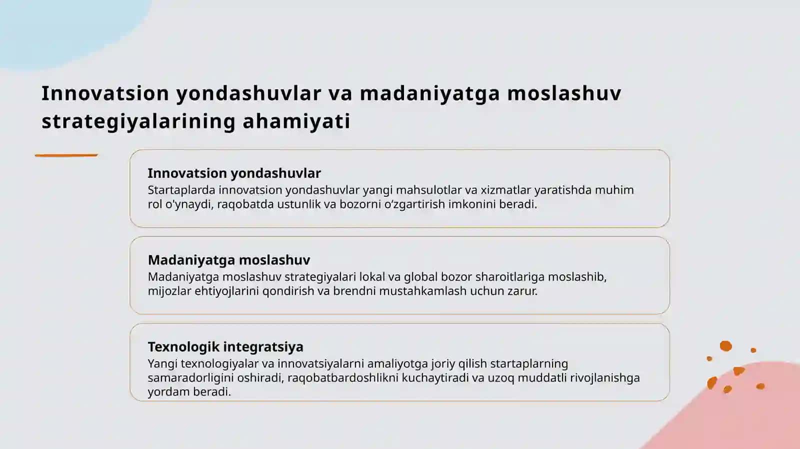 Strategik rejalashtirishning asosiy tushunchalari 4