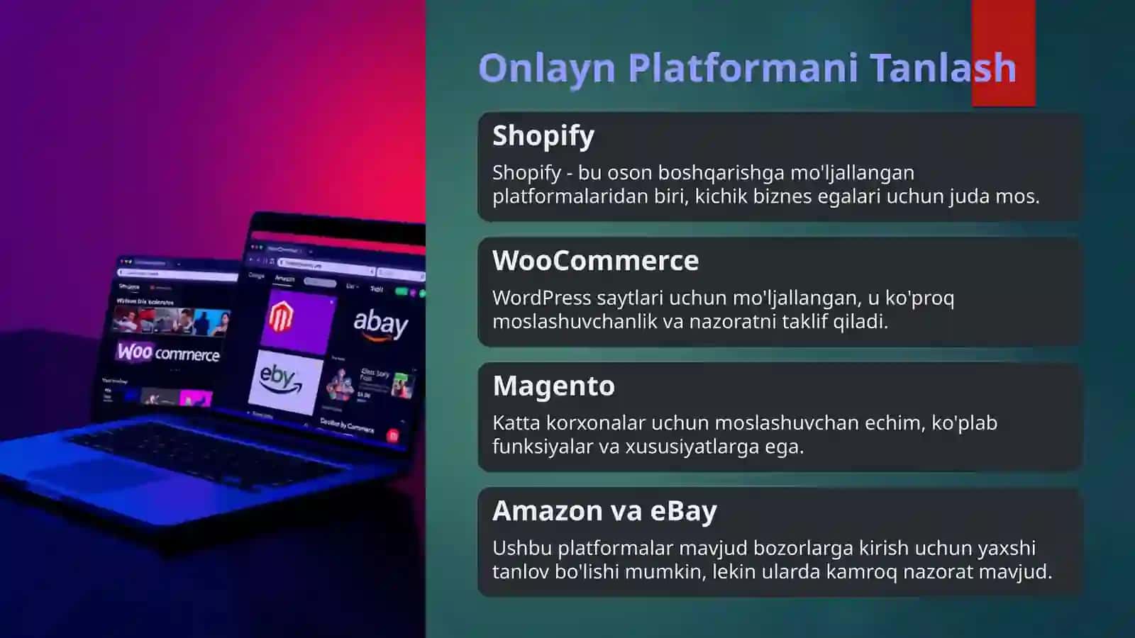 Raqamli Elektron Biznesni Tashkil Etish va Boshqarish 4