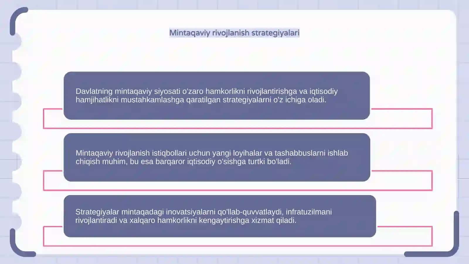 Davlatning mintaqaviy siyosati va mintaqaviy rivojlanish istiqbollari 4