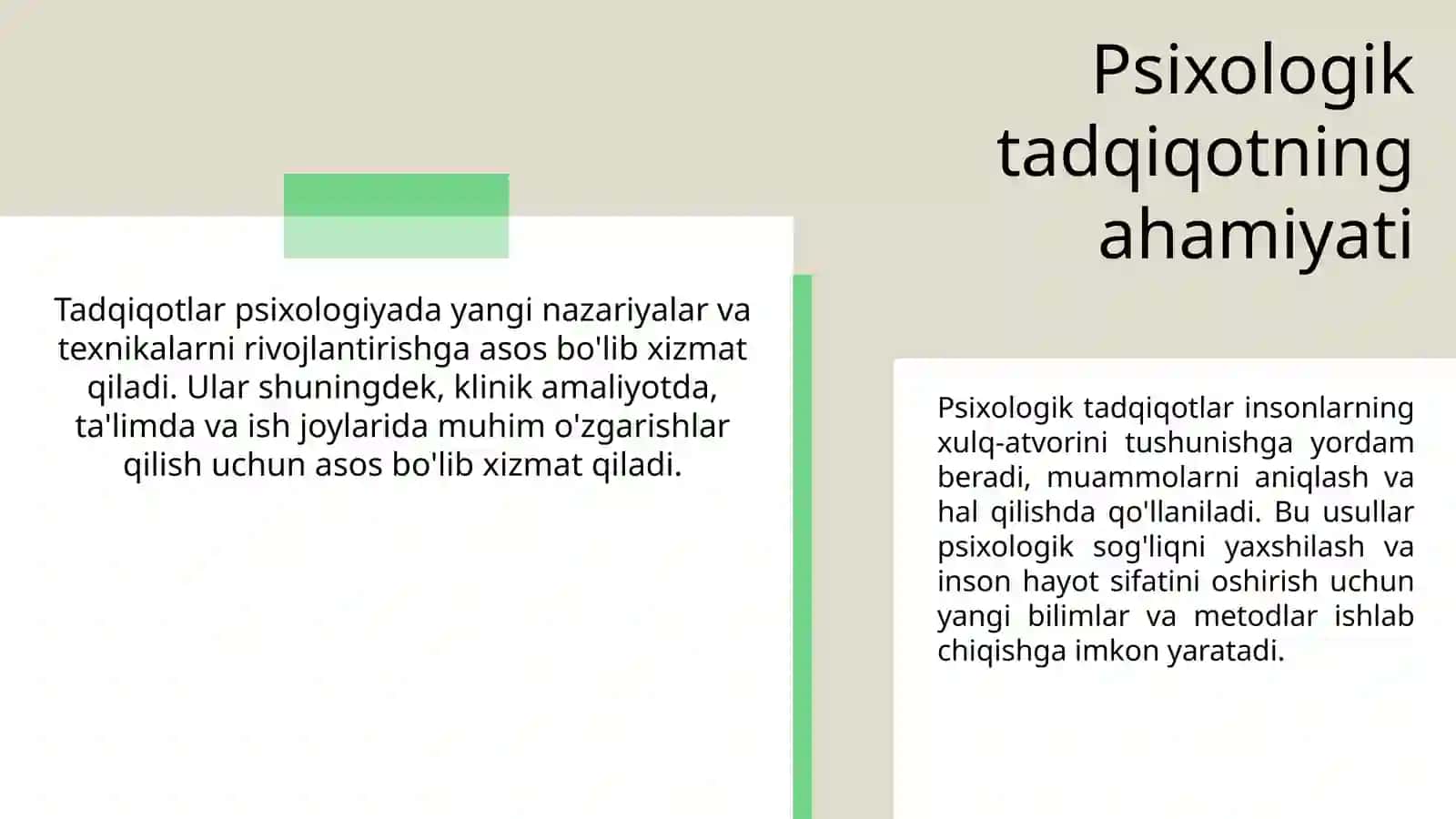 Hozirgi zamon psixologiyasining tadqiqot metodlari 4