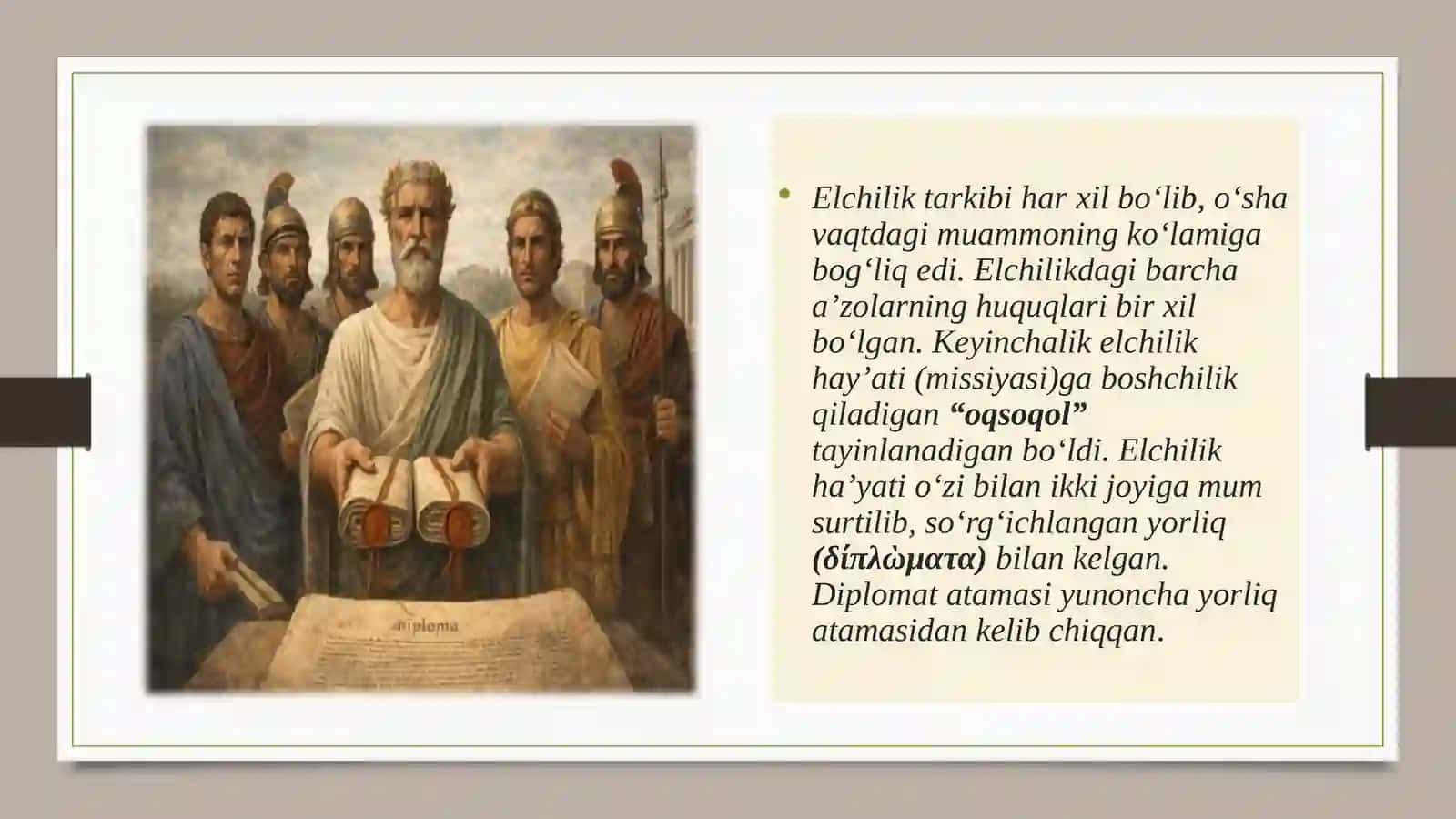 Qadimgi Sharqda Xalqaro Munosabatlar va Diplomatiya 4