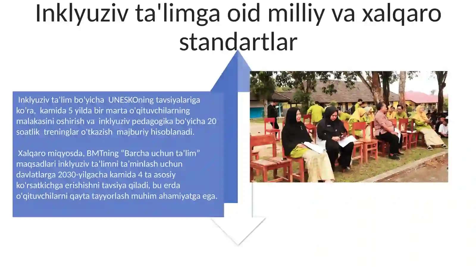 Inklyuziv talim tizimida kadrlarni tayyorlash siyosati inklyuziv taʼlimning ekologik modeli 4