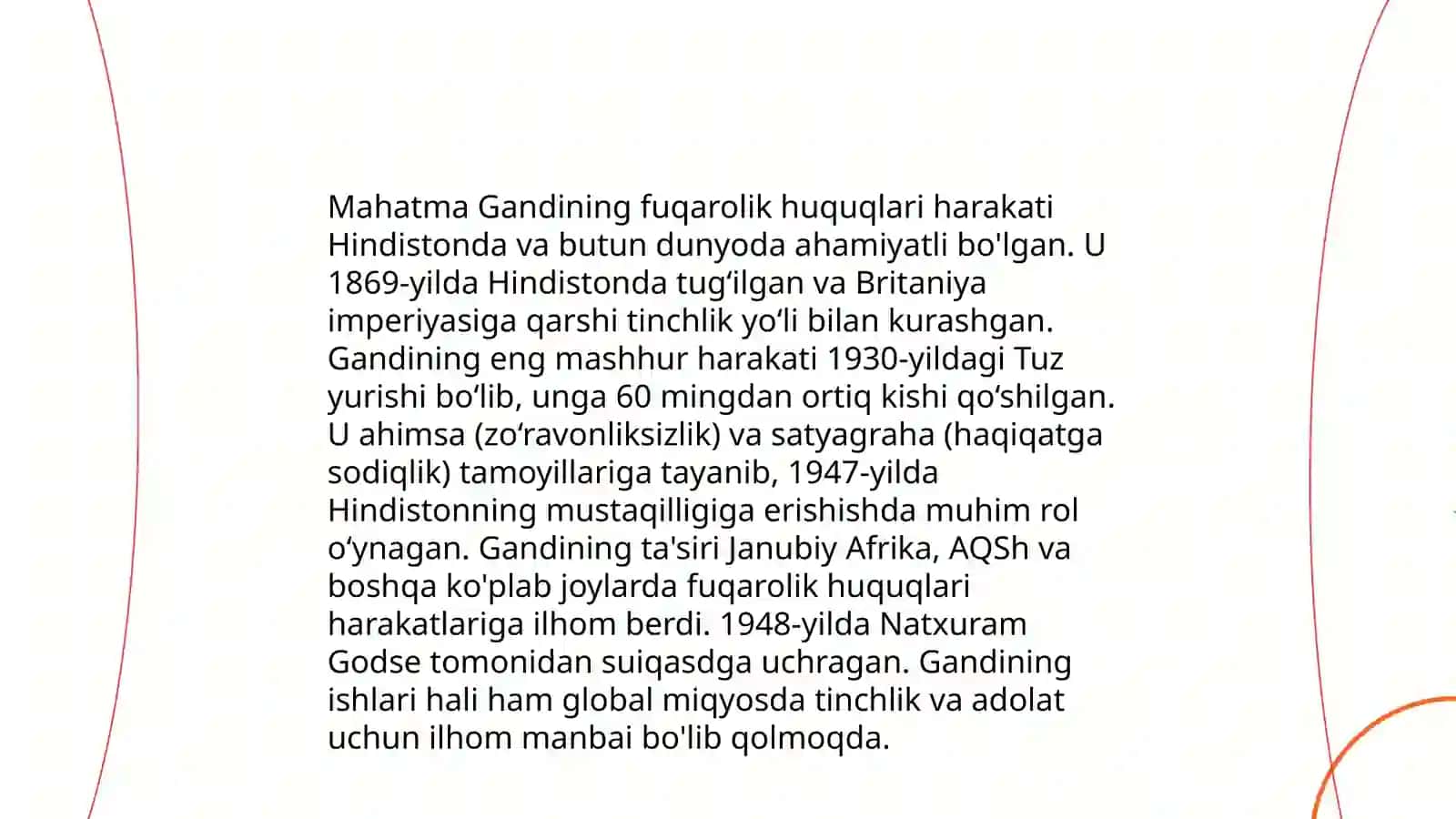 Mahatma Gandi va Hindiston mustaqillik harakati 4