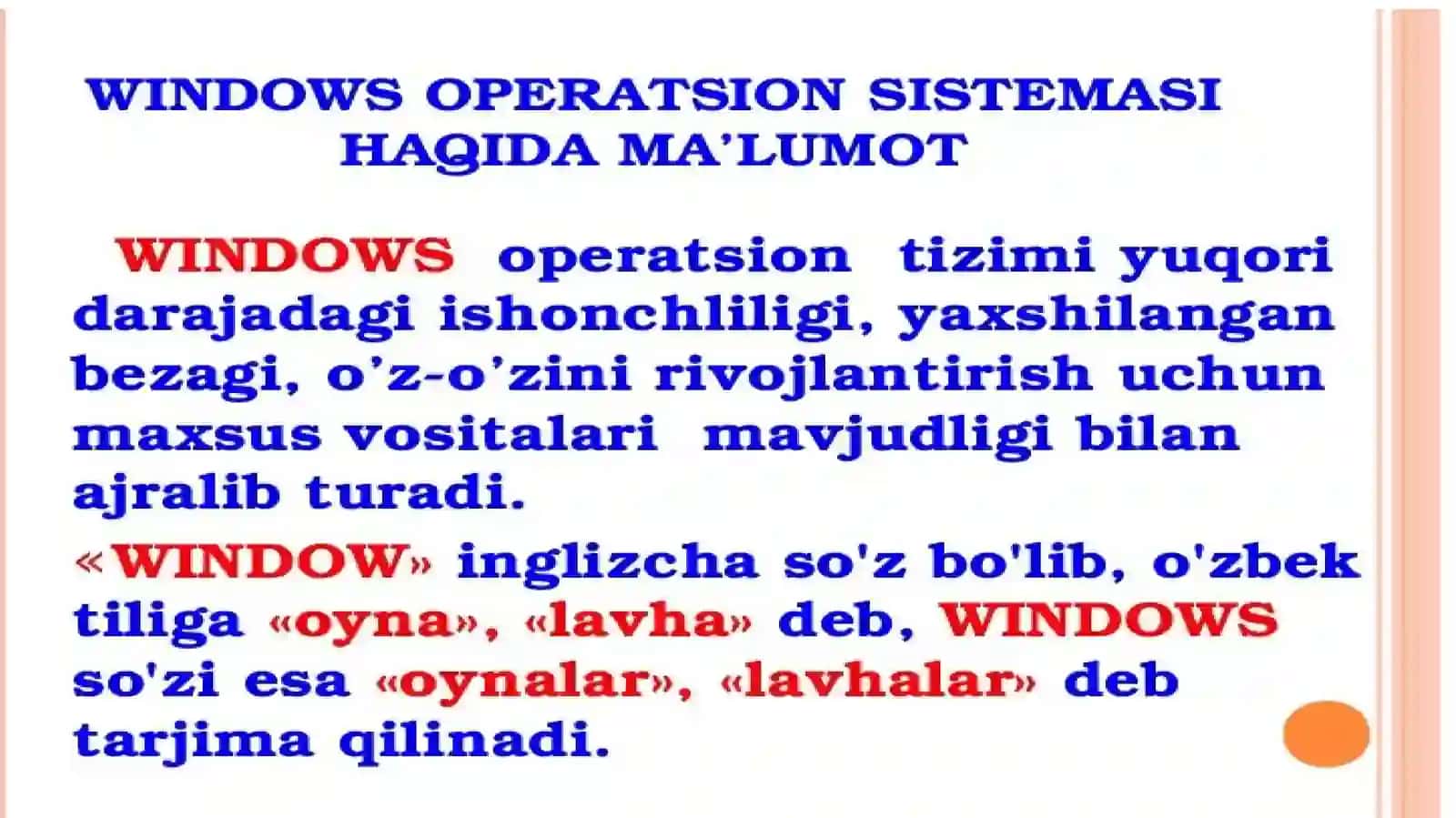 Windows 4