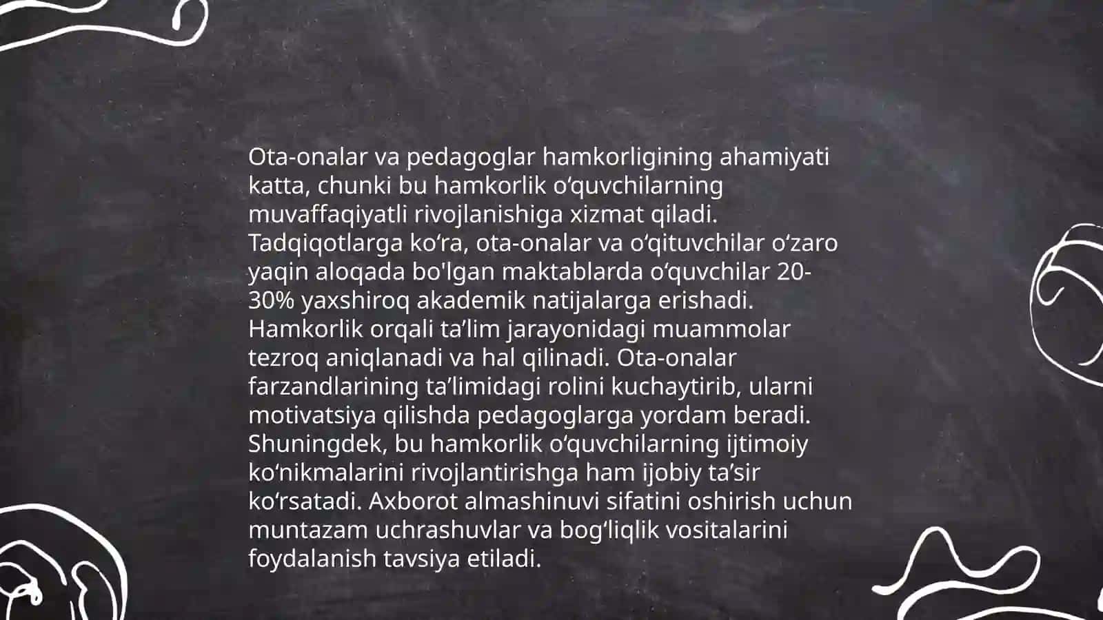 Shaxsni tarbiyalashda oila jamoatchilik bilan hamkorlikda tashkil etish 4