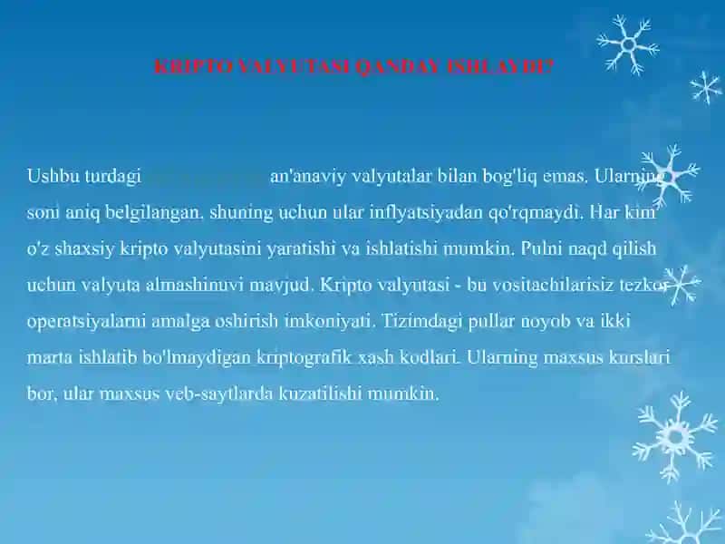 DAVLATNING MOLIYAVIY TIZIMIDA KRIPTOVALYUTA DAN FOYDALANISH ISTIQBOLLARI VA XAVFLARI 4