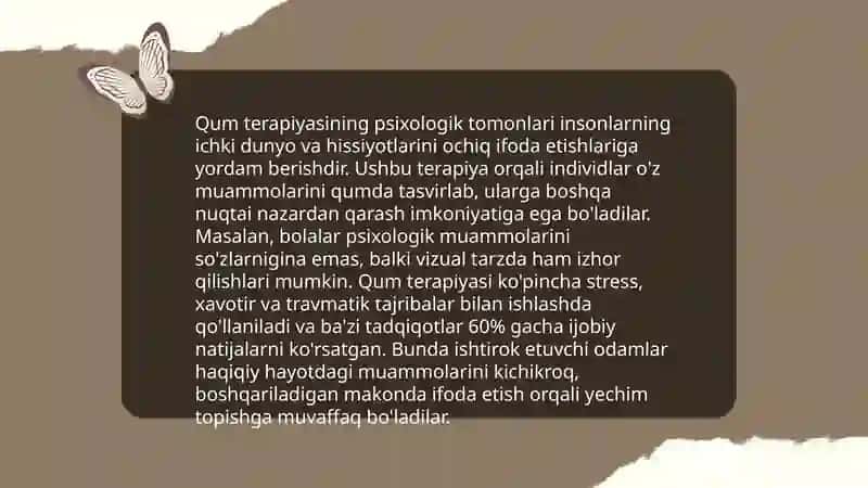 Qum terapiyasi 4