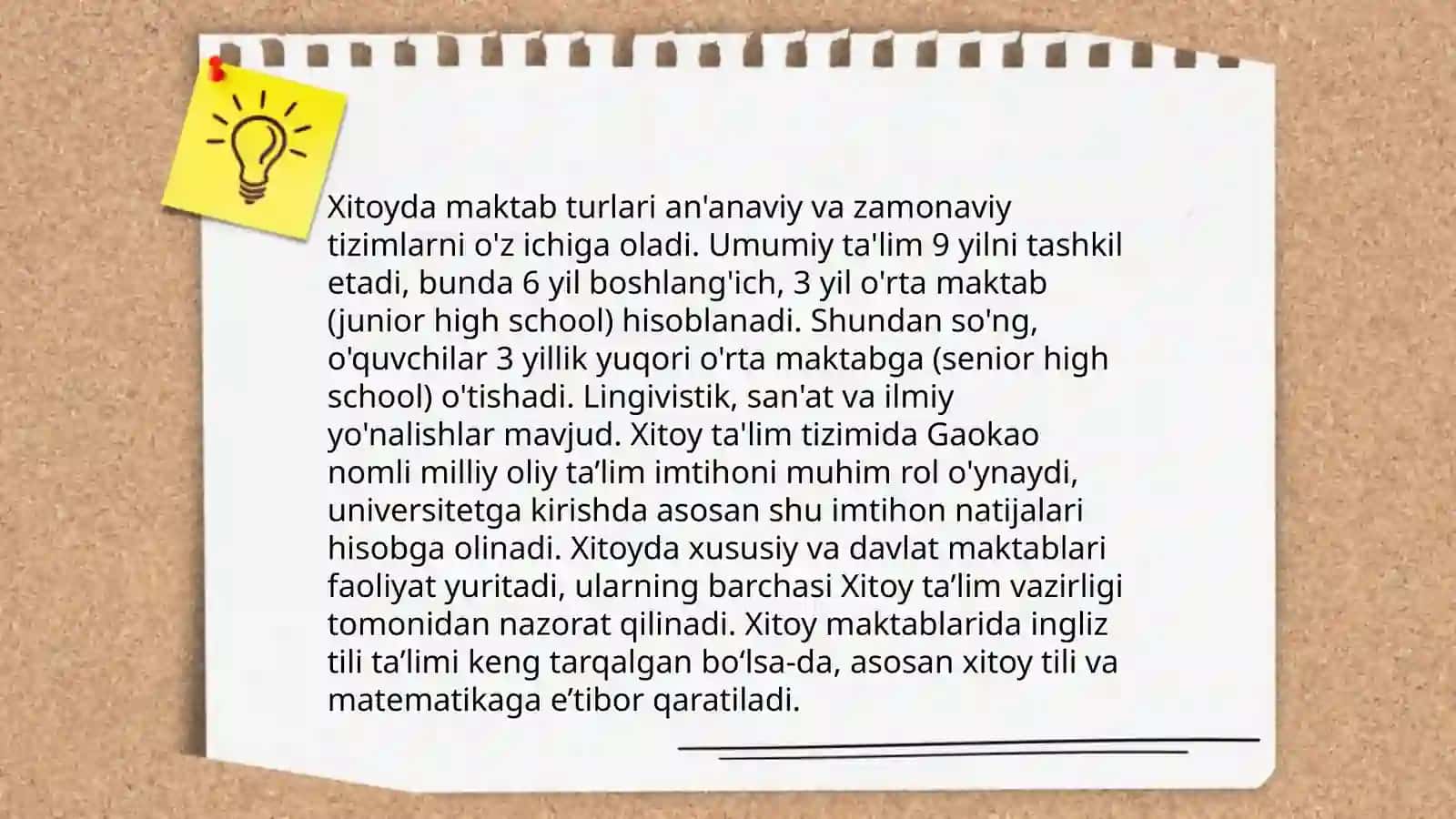 Xitoy talimi 4