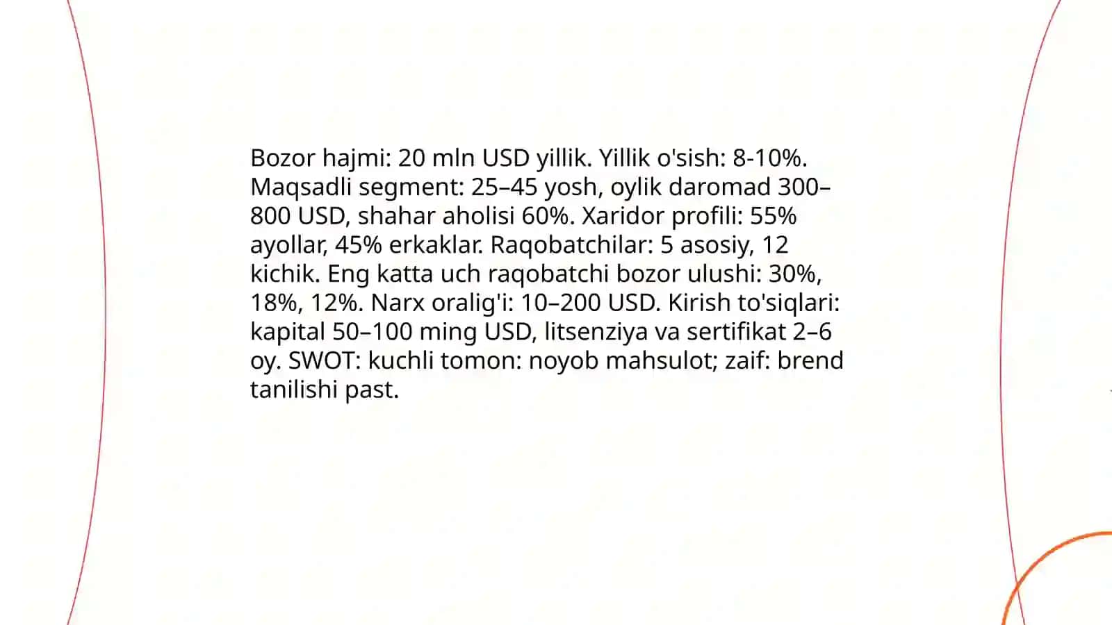 Biznes reja yaratish 4