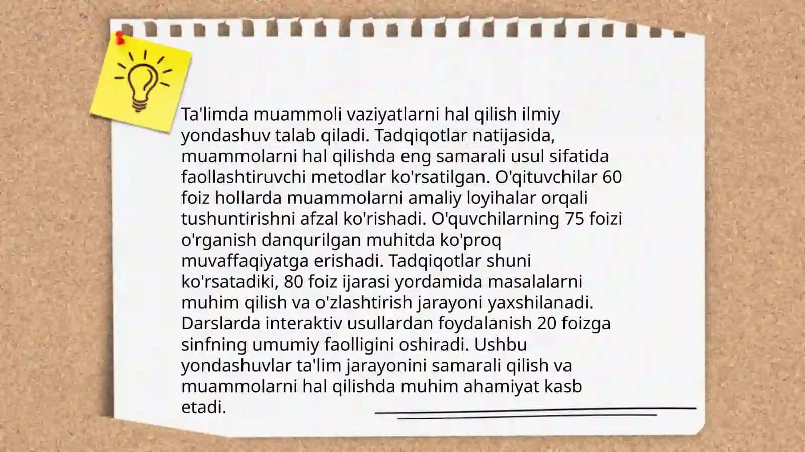 O'zini o'zi boshqarish muomosi 4