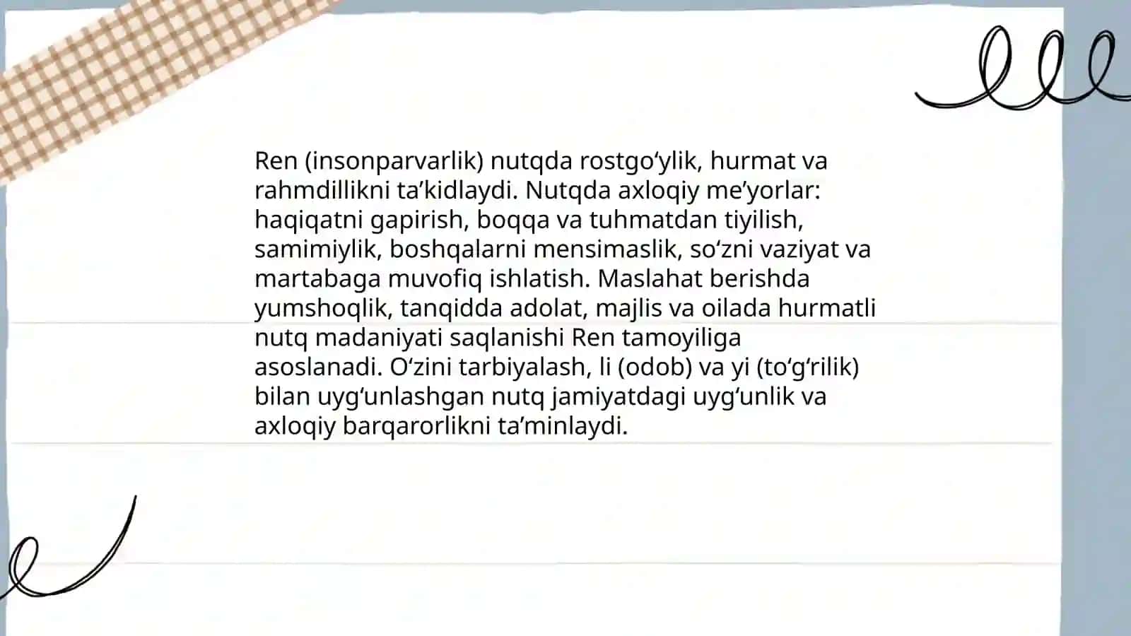 Konfutsiy ta'limotida nutq madaniyati masalasi 4