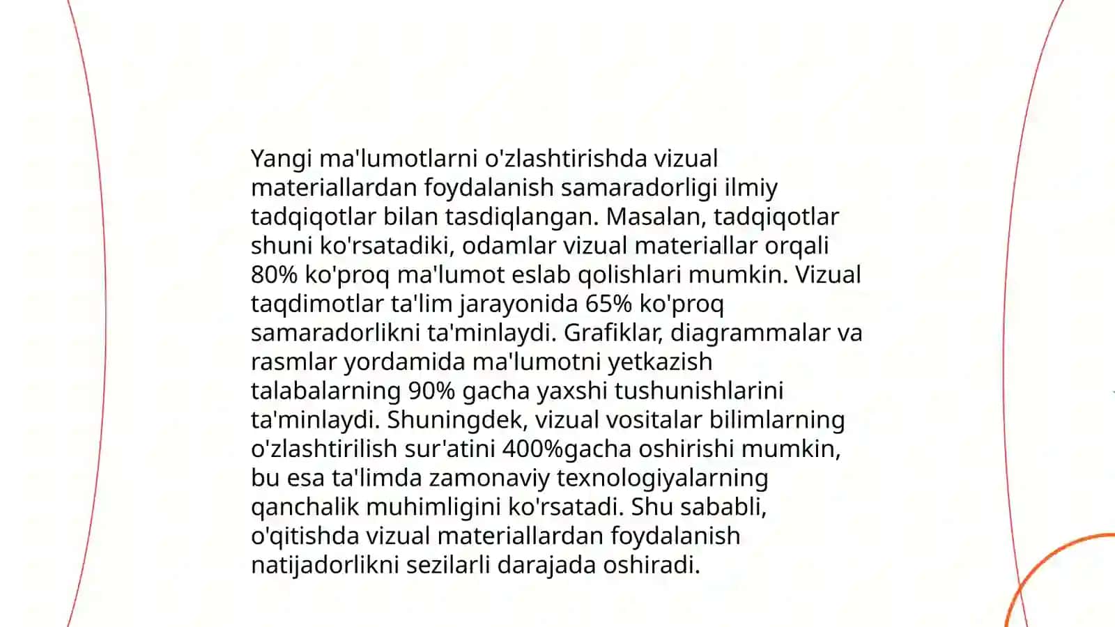Pedagogik korreksiyada taʼlimning maʼlumot beruvchi metodilaridan foydalanish yoʻllari 4