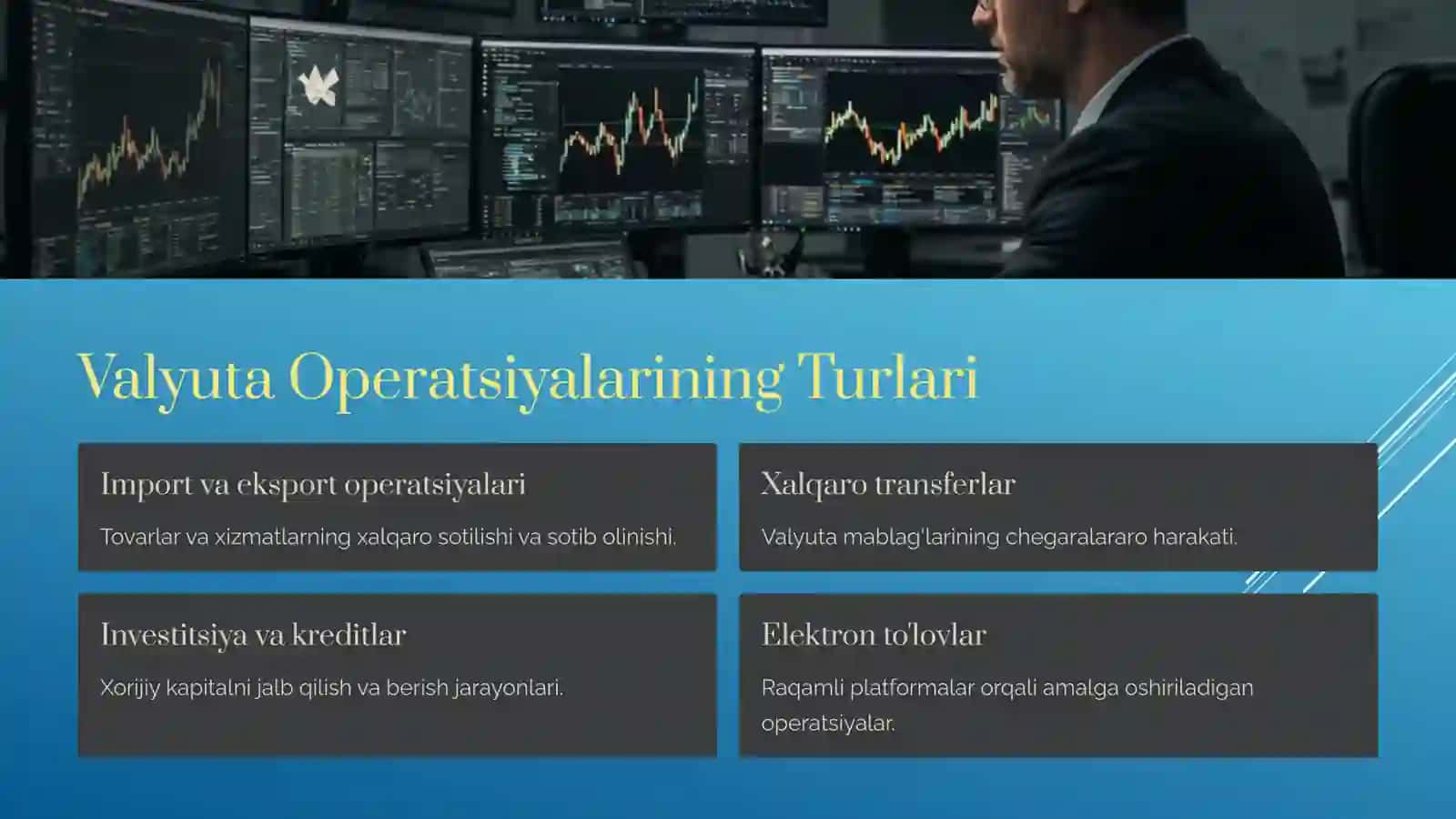 Xorij Valyutasidagi Mablag'larning Hujjatlari va Hisobi 4