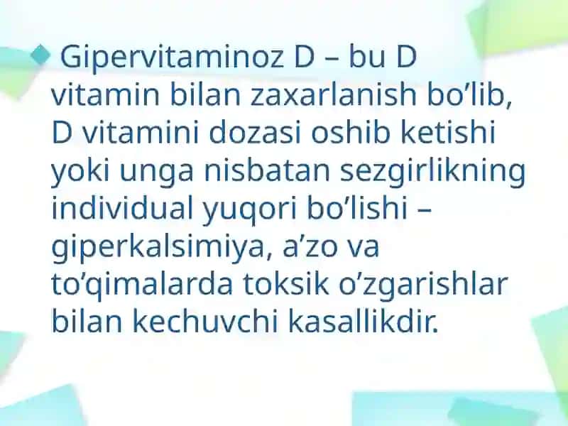 RAXITSIMON KASALLIKGIPERVITAMINOZ- D 4