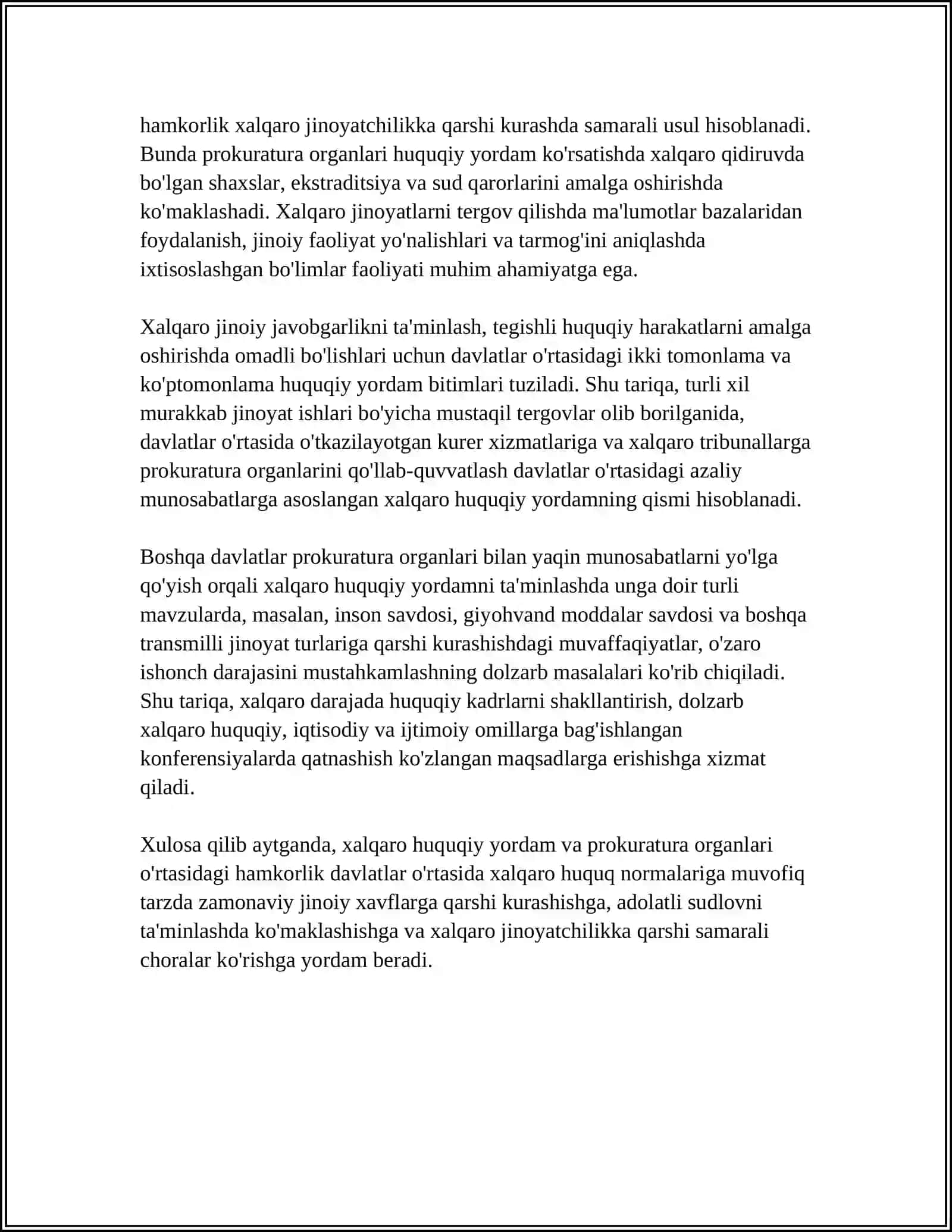 PROKURATURA ORGANLARINING XALQARO MUNOSABATLARI 4