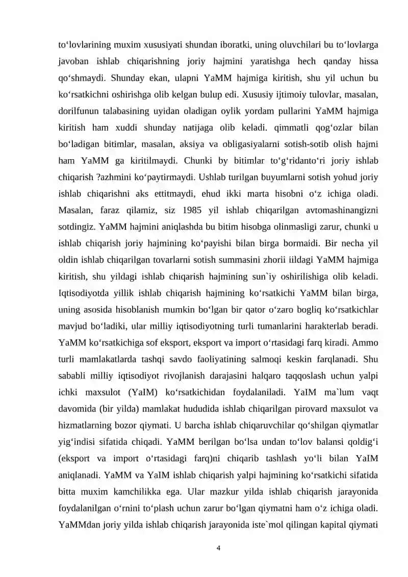 IQTISODIY O'SISH VA UNING TURLARI (INTENSIV EKSTENSIV) 4