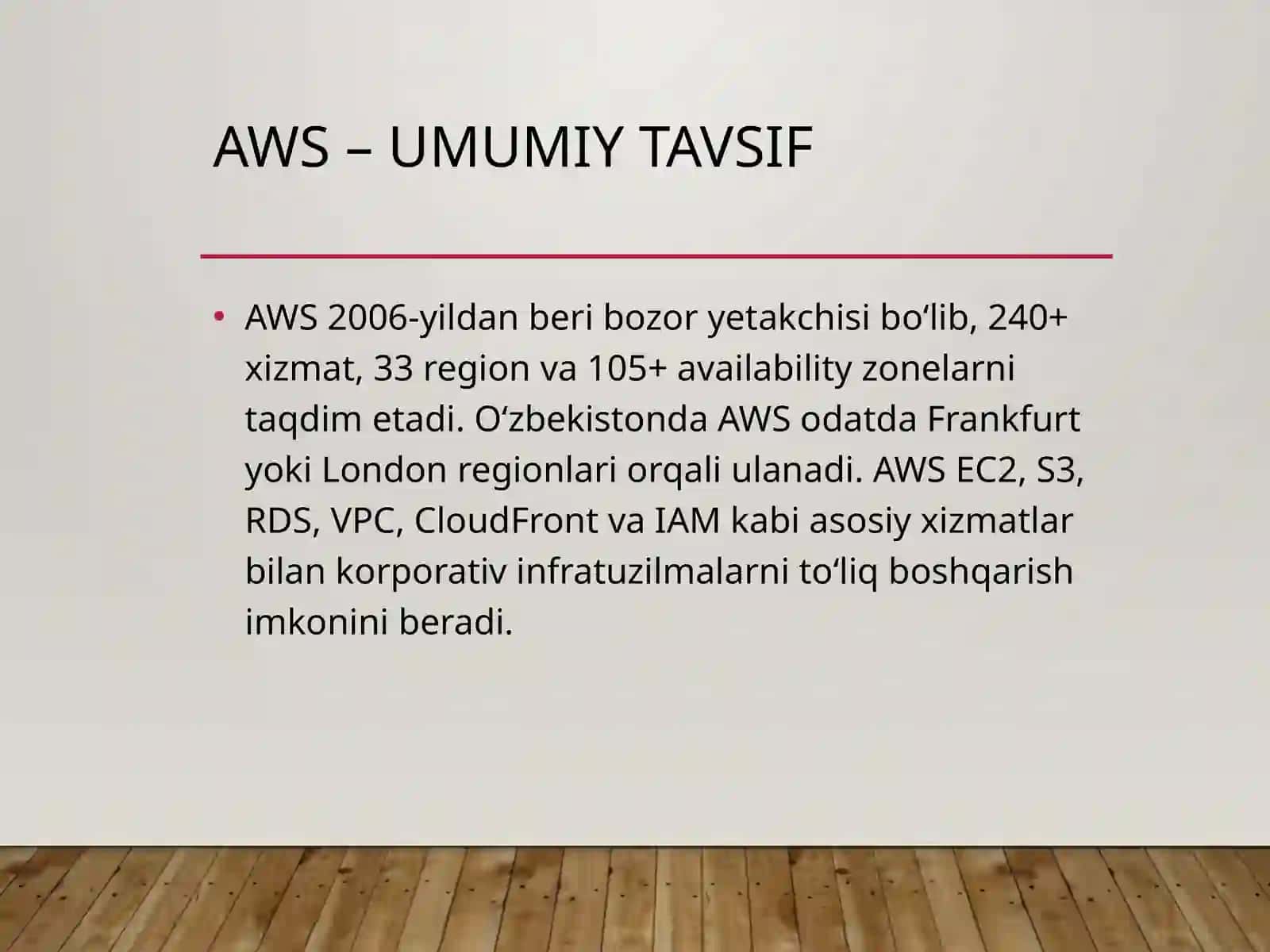 Bulutli hisoblash tizimlari 4