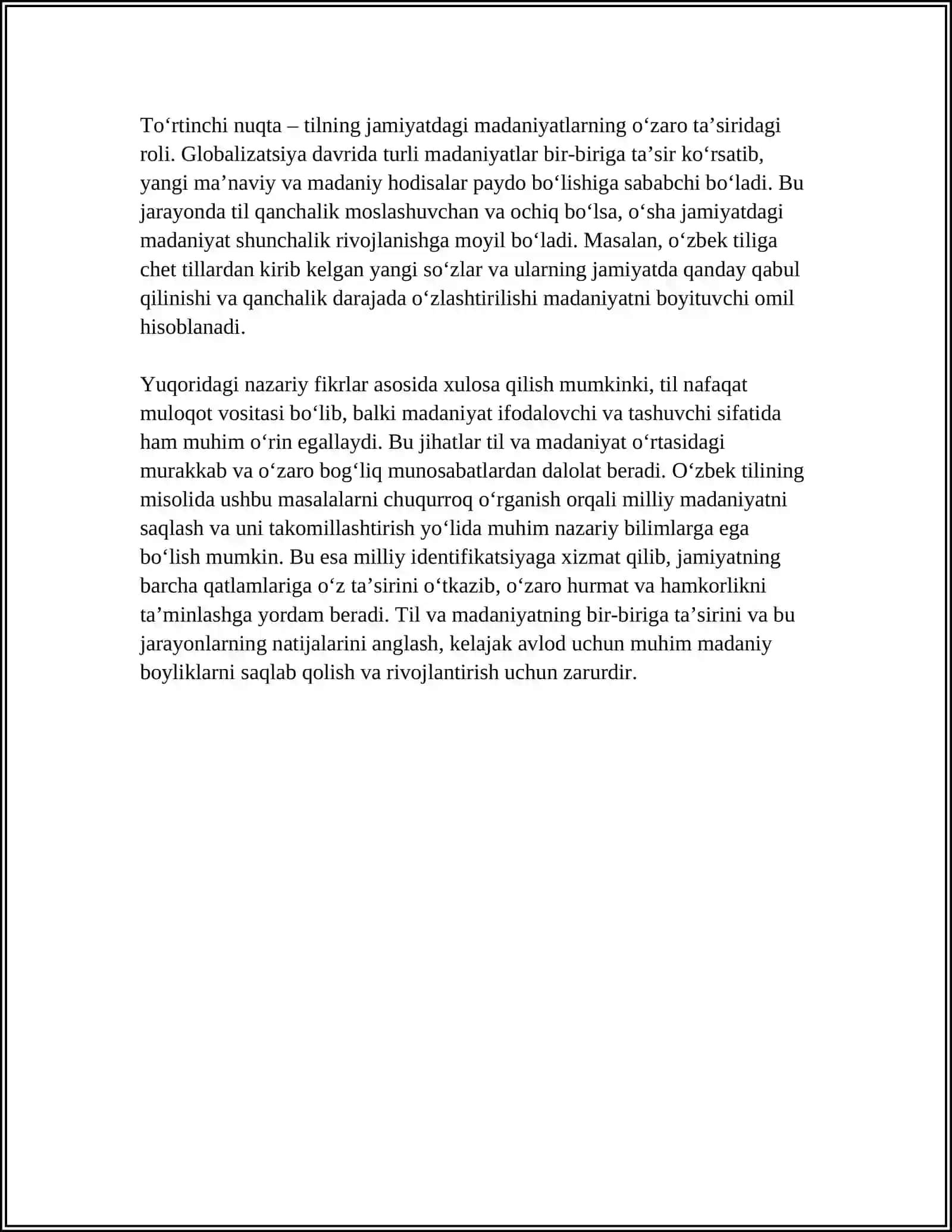 TIL MADANIYAT IFODALOVCHISI VA TASHUVCHISI SIFATIDA 4