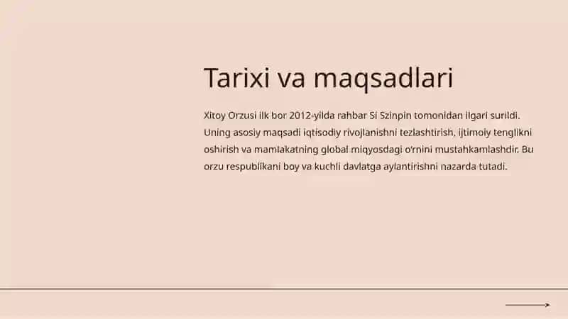 Xitoy Orzusi 4