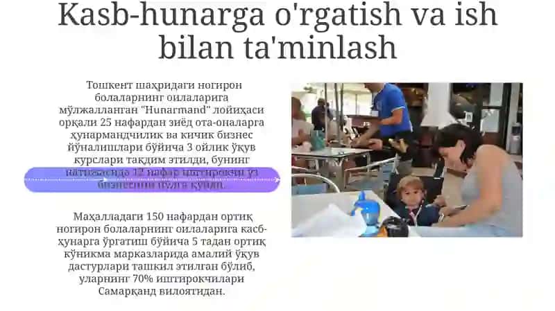 Mahallalarda nogiron bolalarni oilasi bilan ishlashda asosiy mashgʻulotlar 4