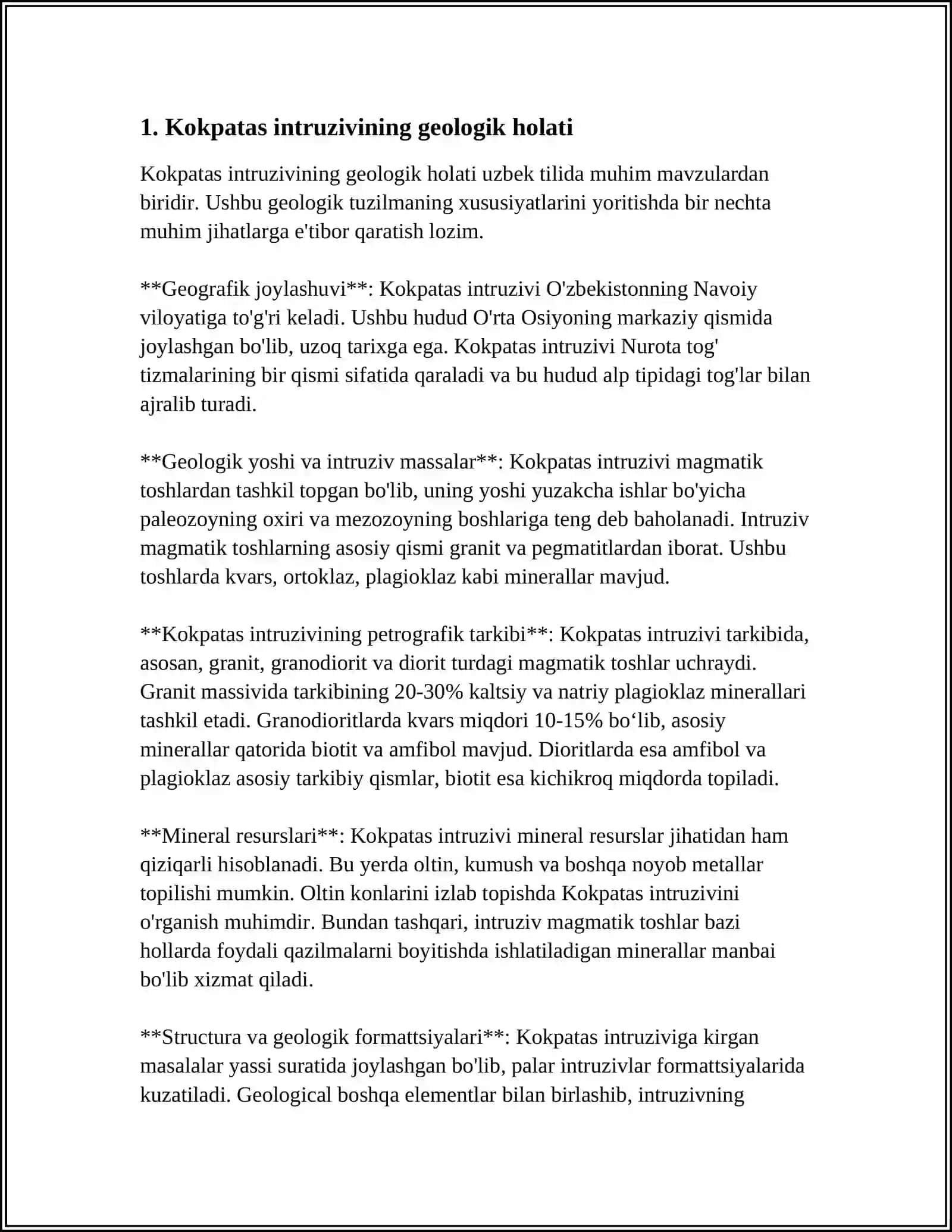 KOKPATAS INTRUZIVINING PETROGRAFIK XUSUSIYATLARI 4