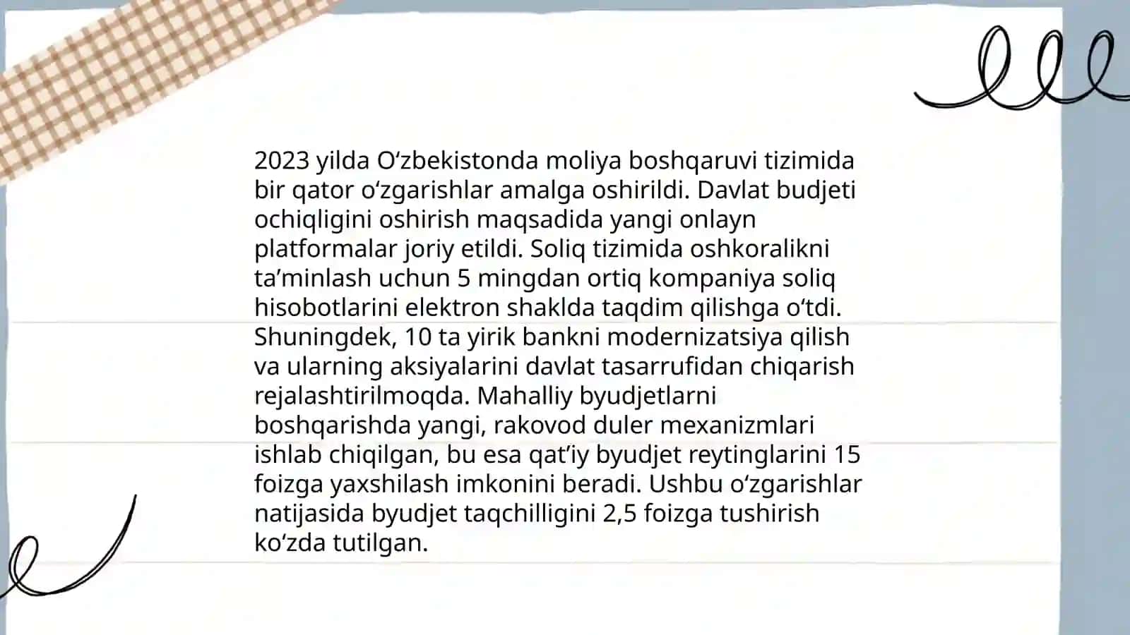 Mustaqillik yillarida Dallas boshqaruvi tizimida amalga oshirilgan islohotlar 4