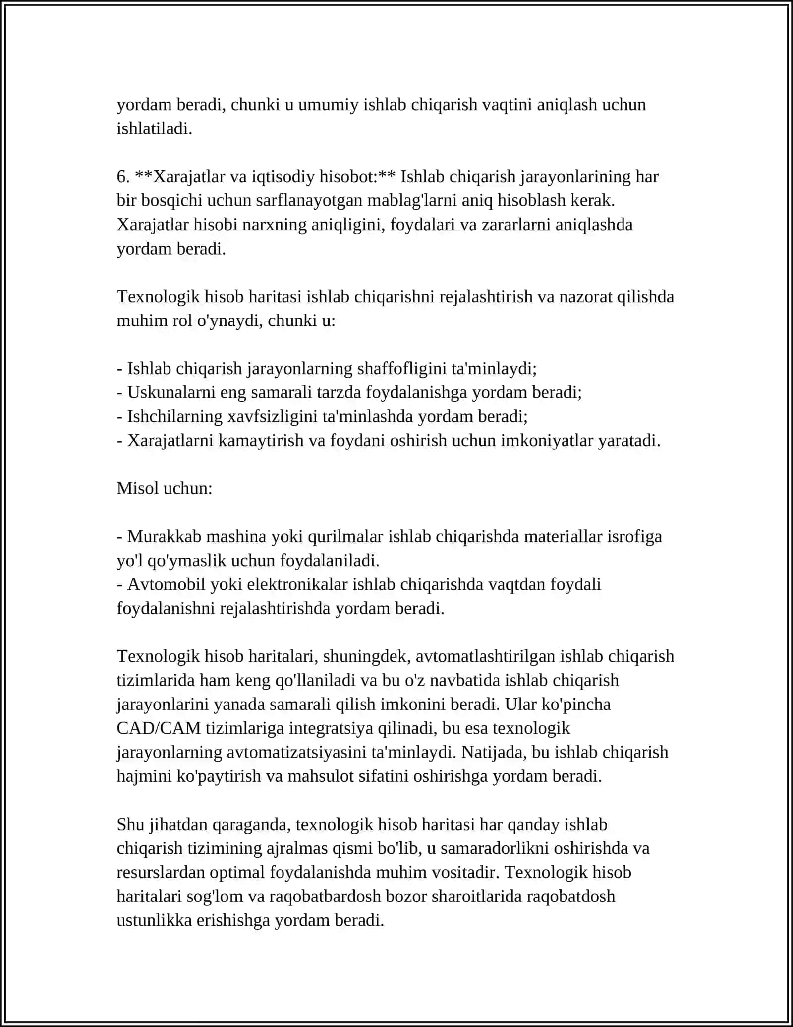 TEHNOLOGIK HISOB HARITASI 4