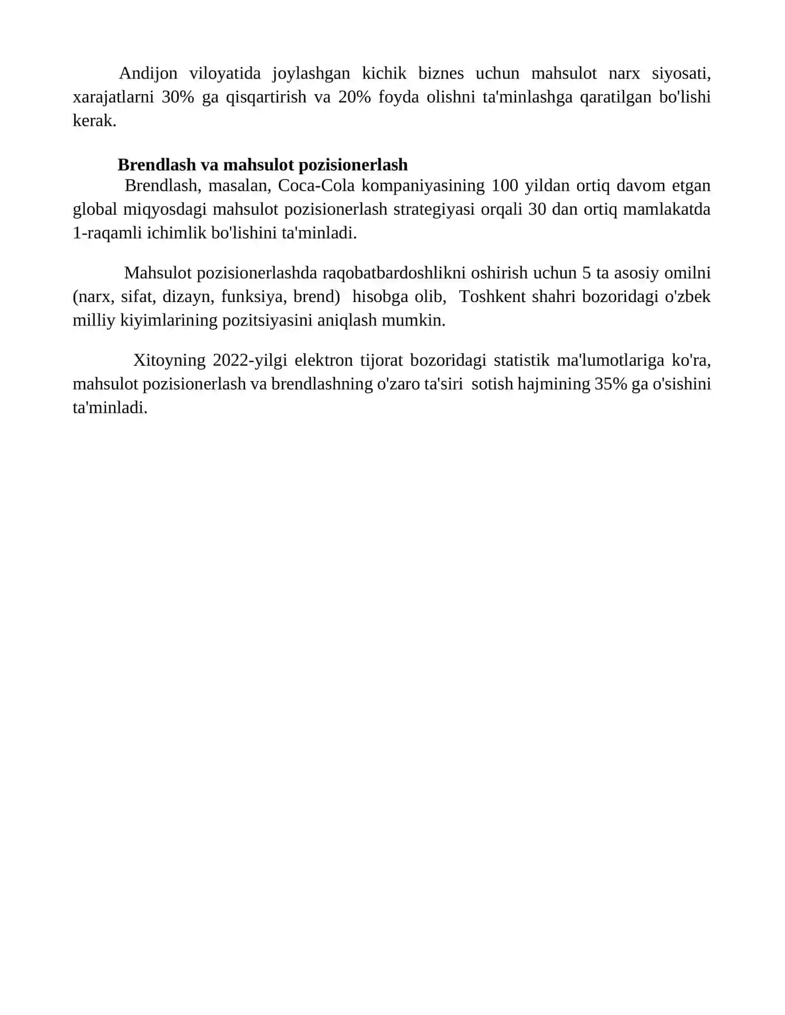 Marketingda tovar tushunchasi mahsulot siyosati va uning roli 4