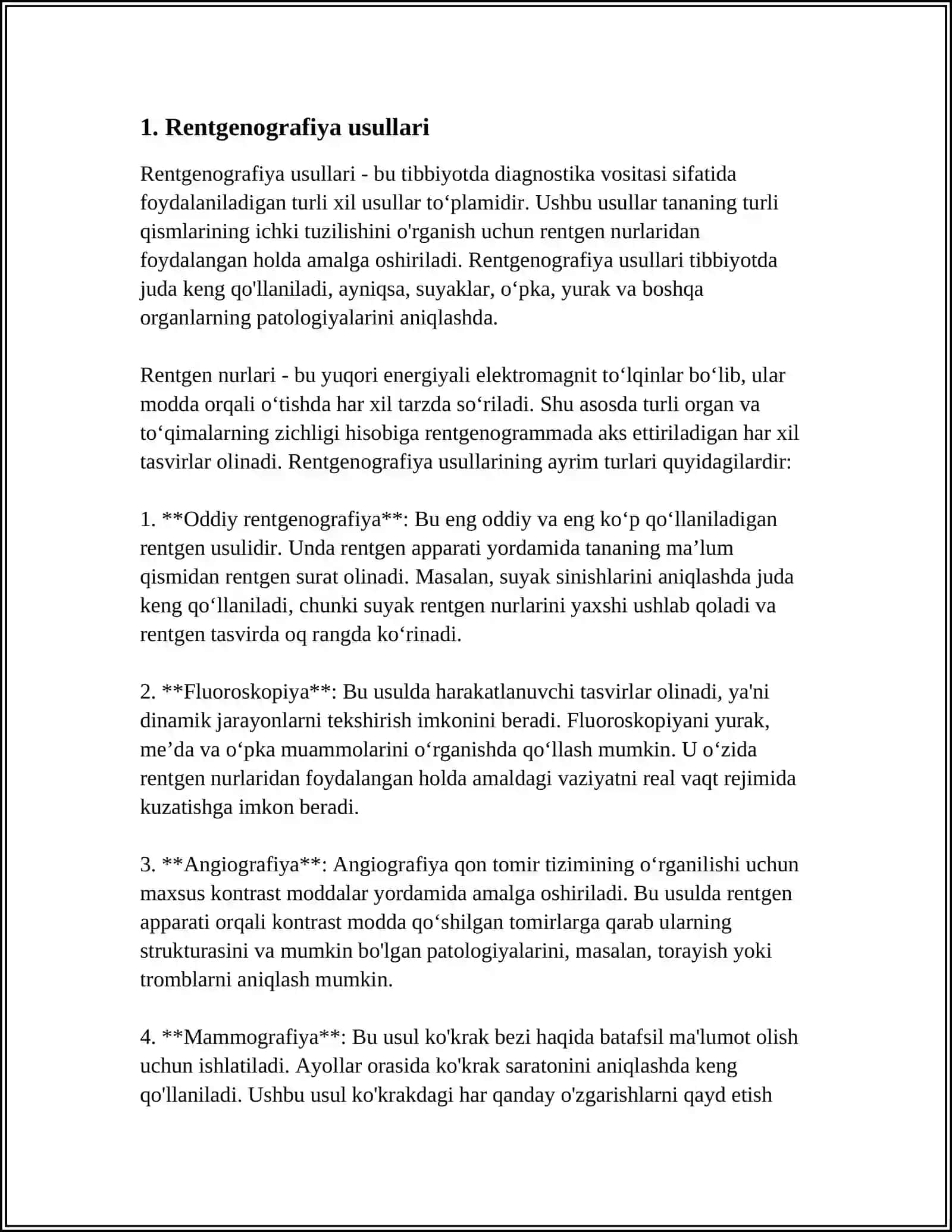 STOMATOLOGIK MATERIALLARNI TEKSHIRISHNING RADIATSION USULLARI 4