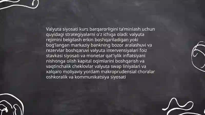 Xalqaro moliyalashtirishning strategik masalalari 4