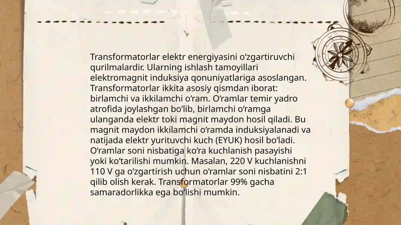 Transformatorlar turlari 4