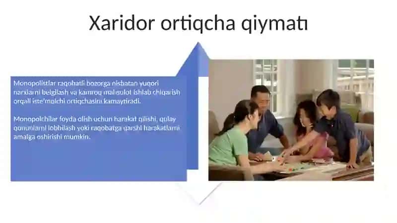 MONOPOLIST KORXONANING ISHLAB CHIQARISH QARORLARI VA MONOPOL HOKIMIYAT OQIBATLARI 4