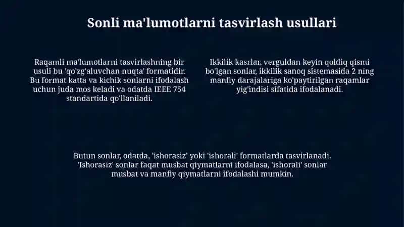 Axborotning tögriteskaritöldiruvchi va modifikatsiyalashgan kodlar 4