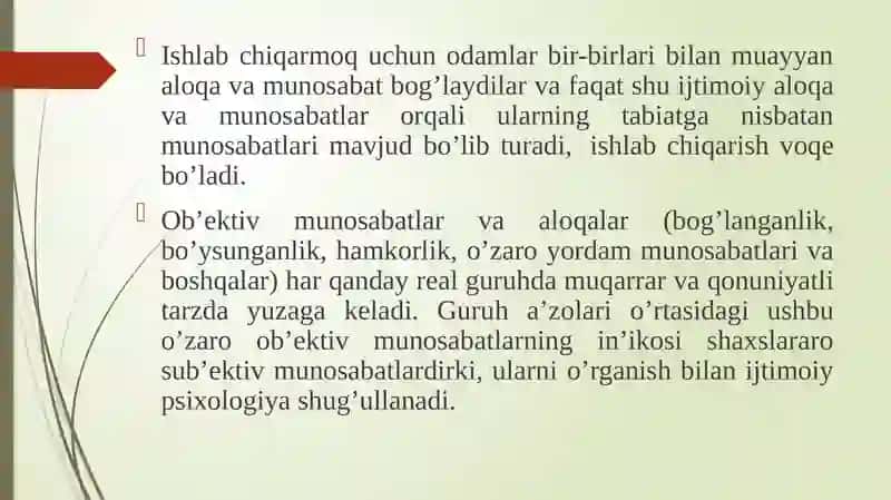 Psixik jarayonlari shakllanishida tilning ahamiyati 4