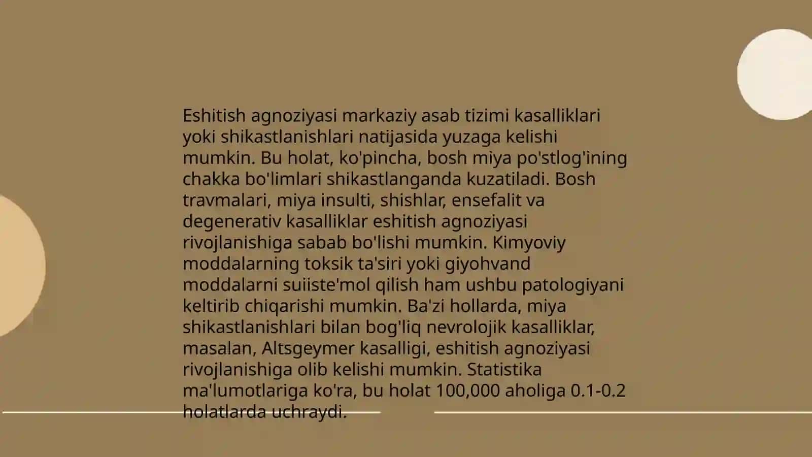 Eshitish agnoziyasi 4