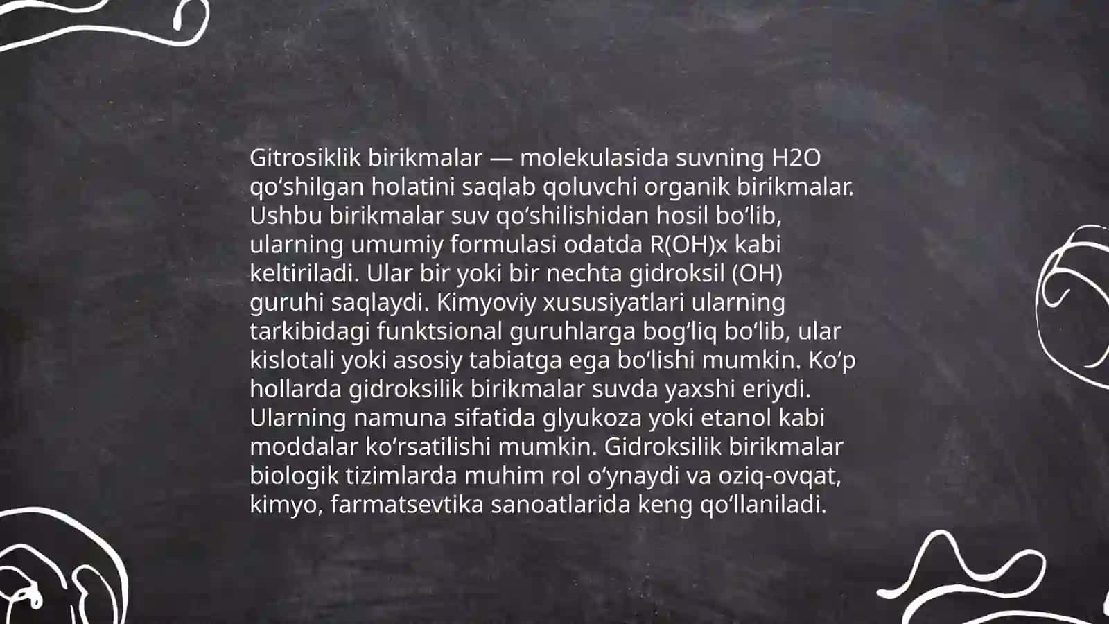 Gitrosiklik Birikmalar 4
