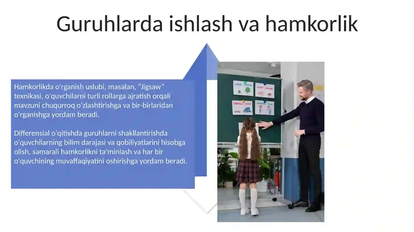 Amalyotda Boshlangʻich sinflarda dars jarayonlari tashkil etish va turli metodlardan foydalanish 4