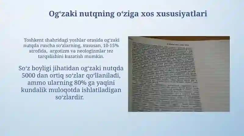 Zamonaviy Oʻzbek Adabiy Tilining Maqsad va Vazifalari 4
