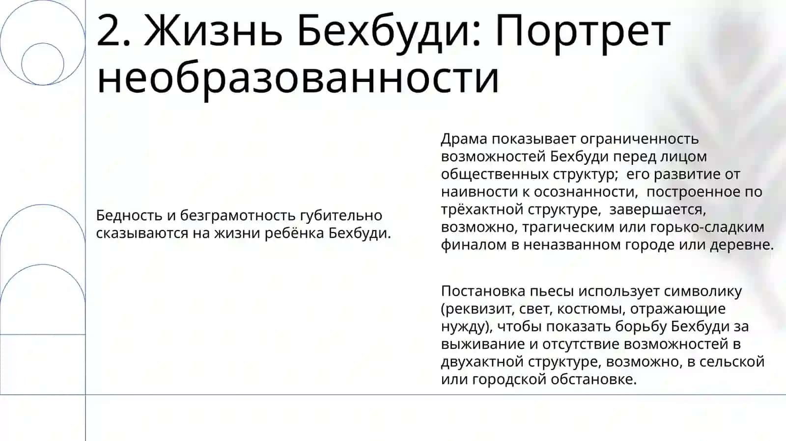 Постановка и постановка драмы Бехбуди 4