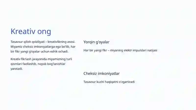Kreativlik Psixologiyasi: Ijodkorlikning Sirli Dunyosi 4